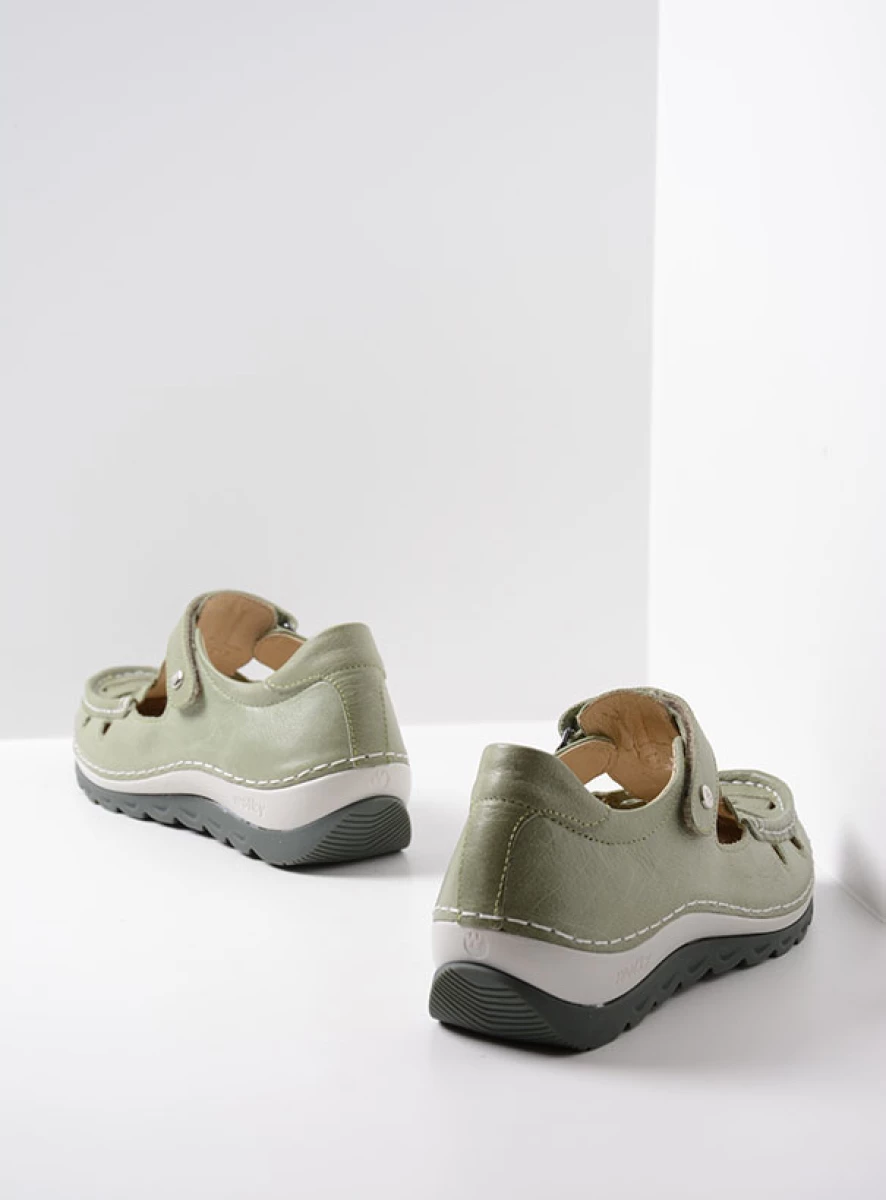 Wolky Zambezi Luchtige Inbetween Met Klittenband