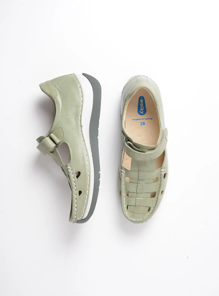 Wolky Zambezi Luchtige Inbetween Met Klittenband