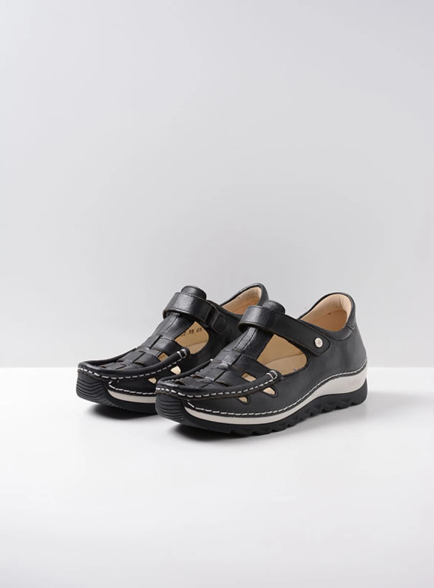 Wolky Zambezi Luchtige Inbetween Met Klittenband