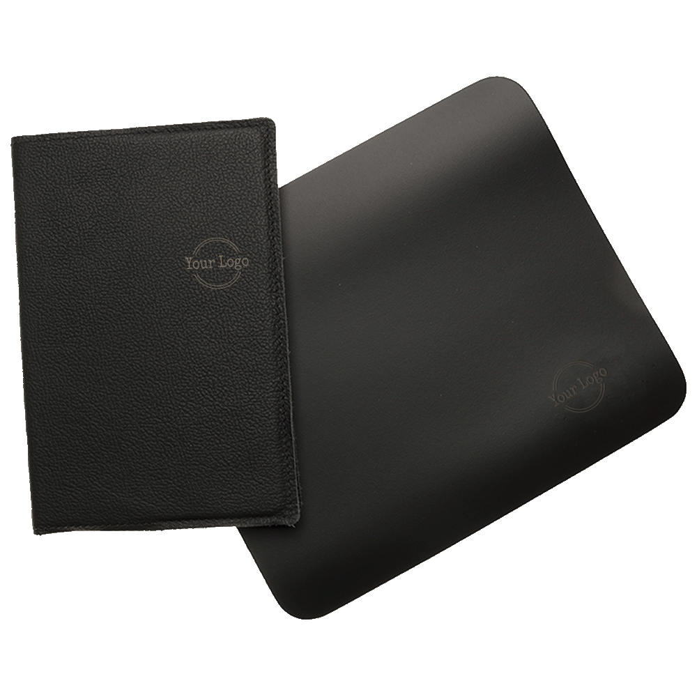 xapron Actiepakket Bureau – Leren muismat & soepel leren notitie boekje