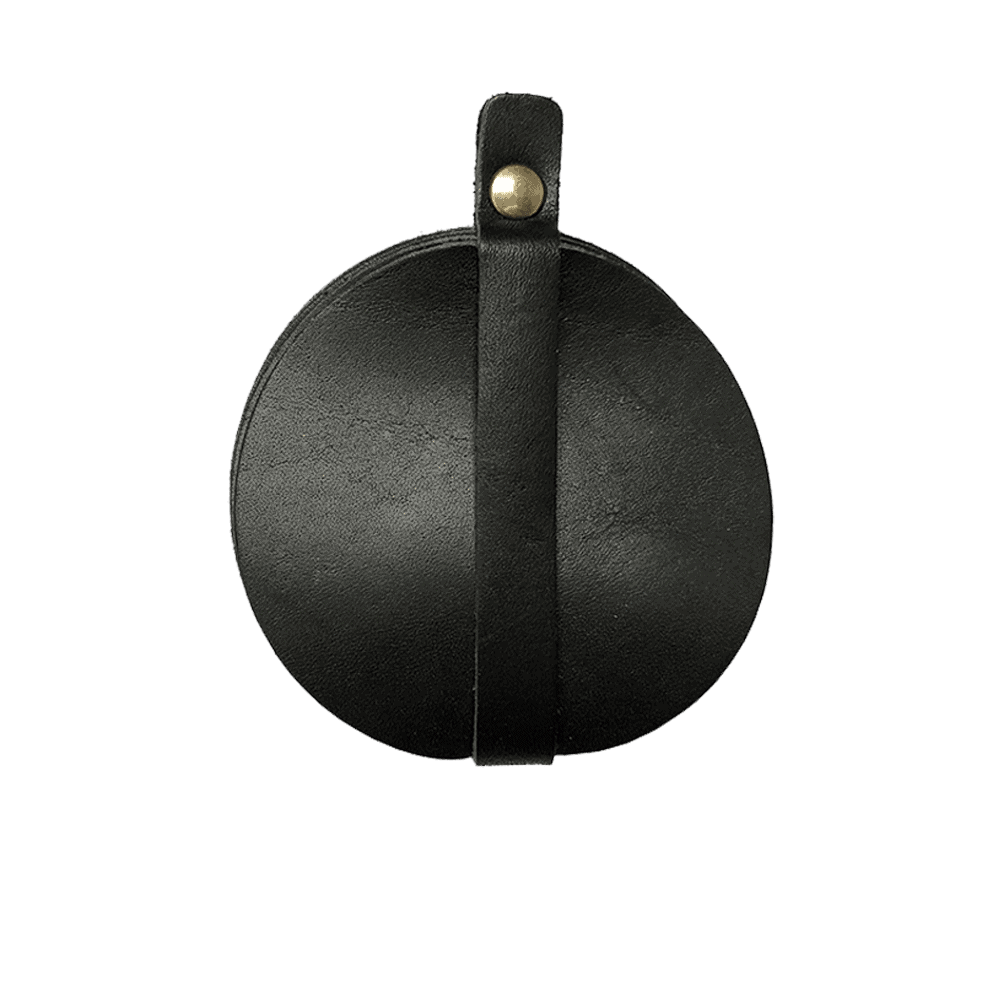 xapron Buffel leren Onderzetters rond – Set 4 stuks