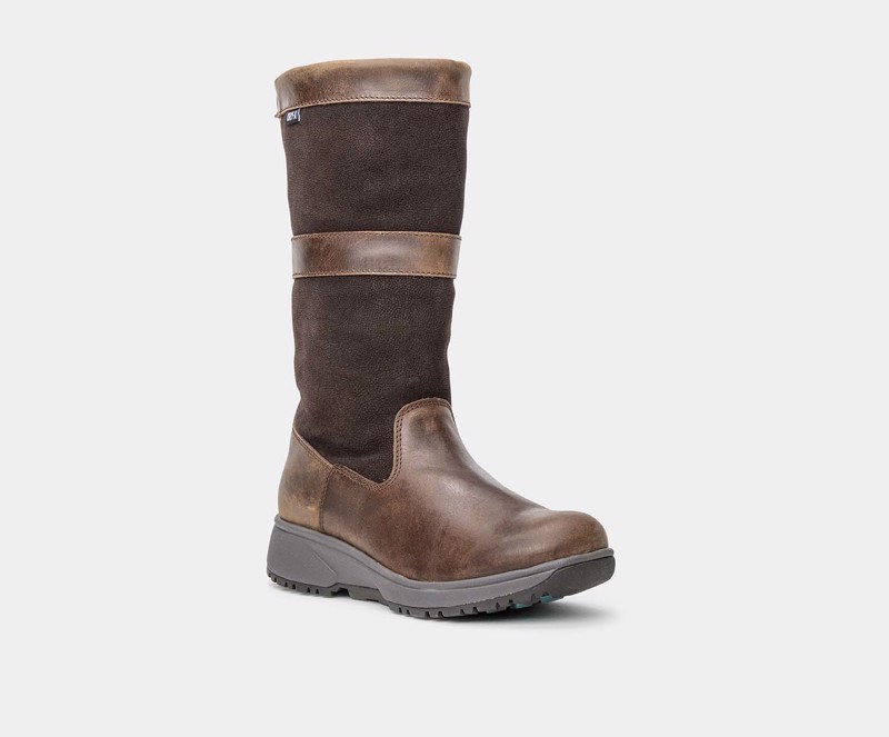 Xsensible Voor Outdoor Fans Deze Laarzen Van Hoogwaardig Vetleer En Suède Zijn Geïnspireerd Op De Hikingtrend En Zorgen Voor Draagcomfort Bij Iedere Trip Buiten De Stad. Het Geïntegreerde Dry X Waterproof-membraan Houdt Je Vo