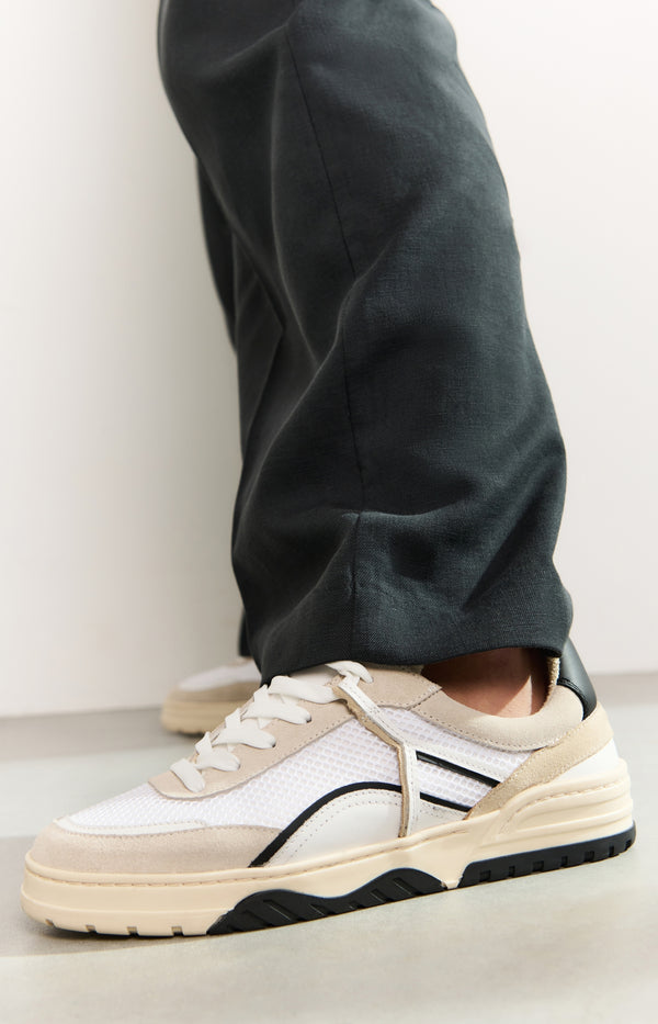 yaya Sneakers met contrasterende kleuren Washed Black yaya Sneakers met contrasterende kleuren Washed Black