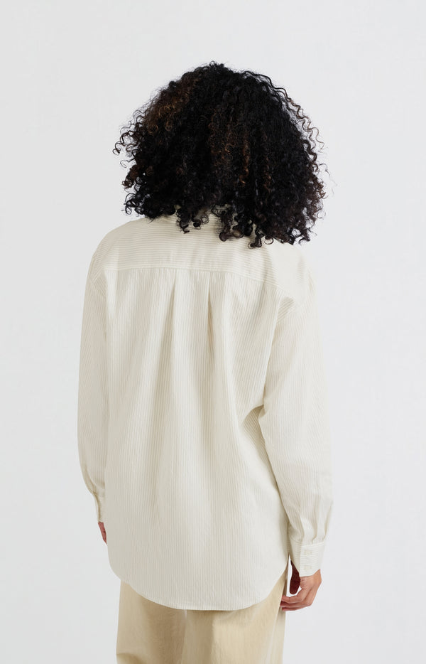 Yaya Soepele Blouse Met Krijtstreep En Losse Pasvorm Phantom Dessin