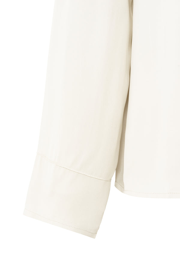Yaya Blouse Met Siernaden Off White