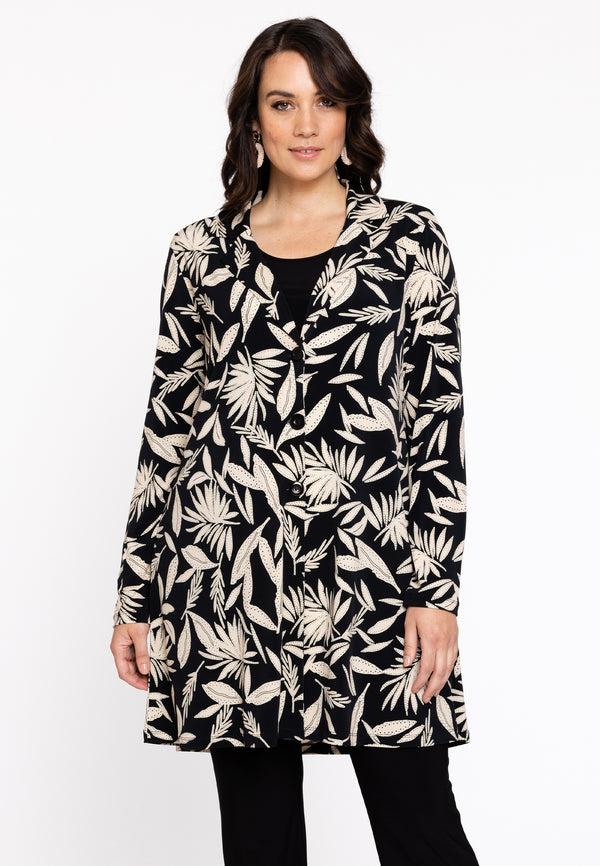 yoek Blazer A-lijn NORALY - Zwart