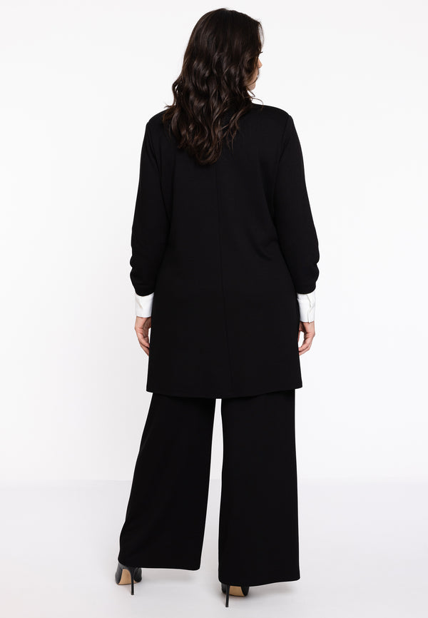 Yoek Blazer A-lijn VERO - Zwart