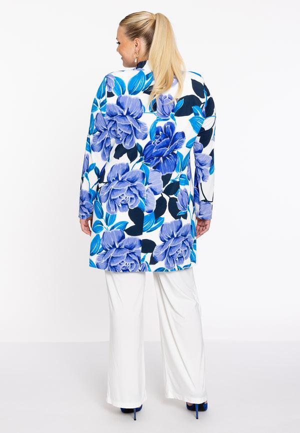 Yoek Blazer Lang SILVERLING - Paars