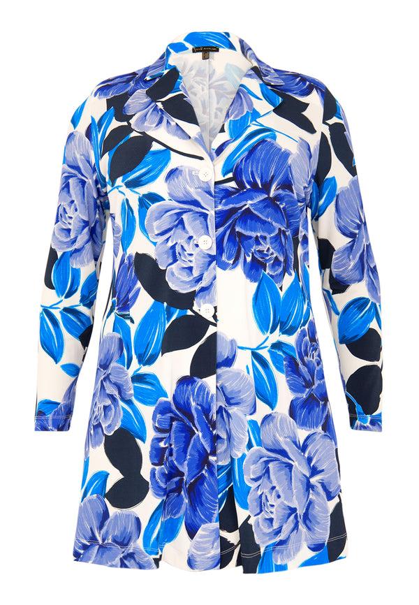 Yoek Blazer Lang SILVERLING - Paars