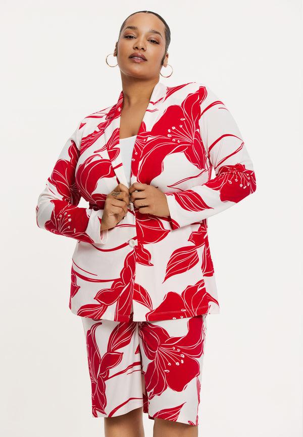 yoek Blazer LILY - Rood