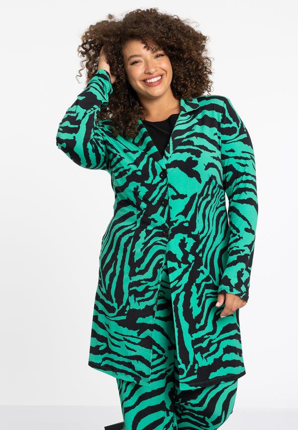 yoek Blazer VERDI - Groen