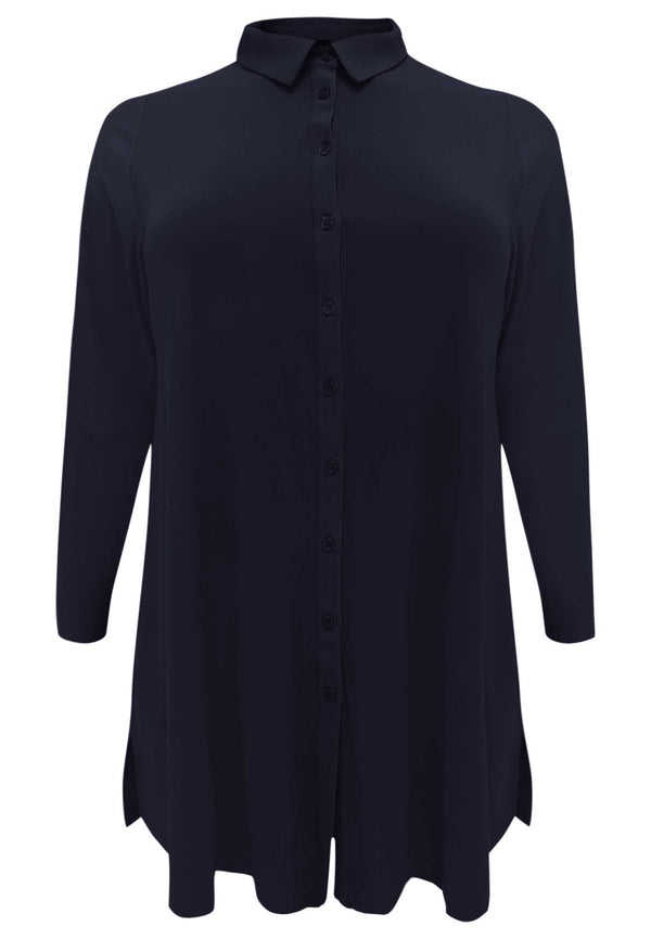 Yoek Blouse DOLCE - Blauw