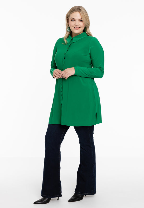 Yoek Blouse DOLCE - Groen