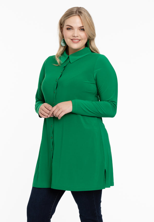 yoek Blouse DOLCE - Groen