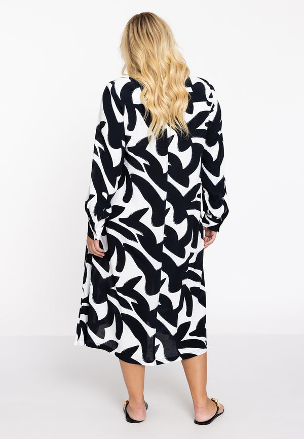 Yoek Blouse Dress KOONS - Wit