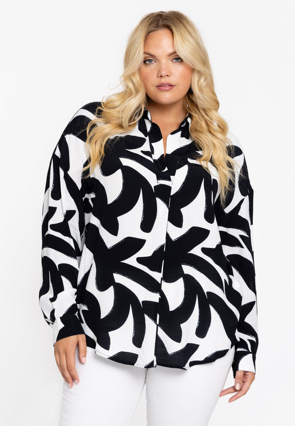 yoek Blouse KOONS - Wit