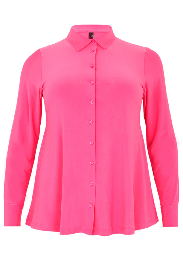 Yoek Blouse Kort A-lijn DOLCE - Roze