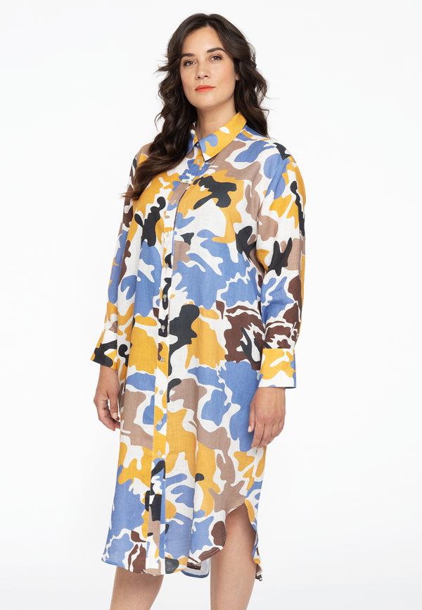 yoek Blouse wijd NADIA - Wit