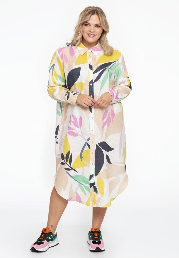 Yoek Blouse Wijd PATRISSE - Wit