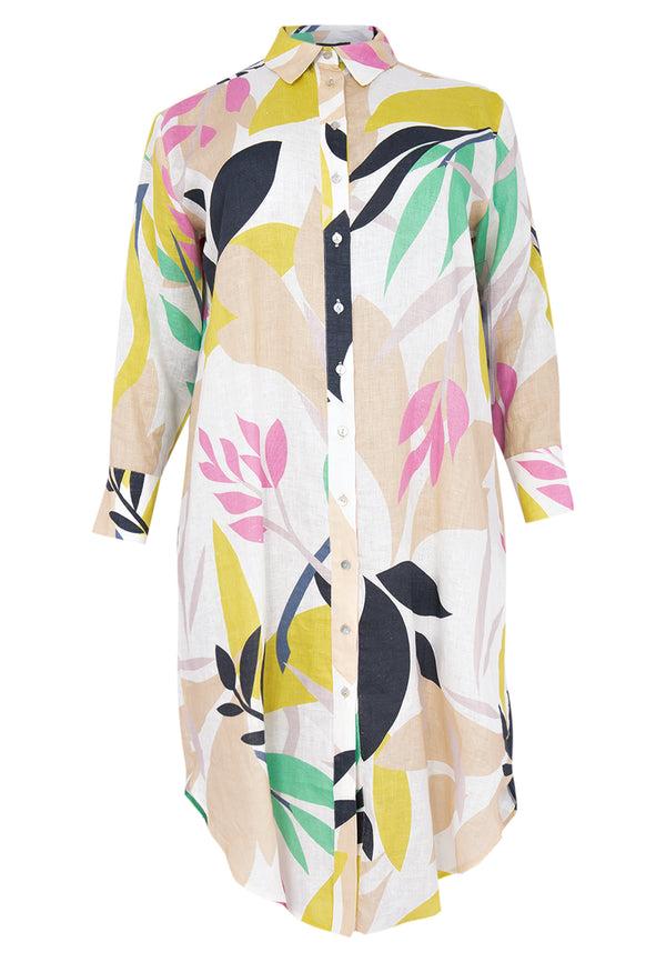 Yoek Blouse Wijd PATRISSE - Wit