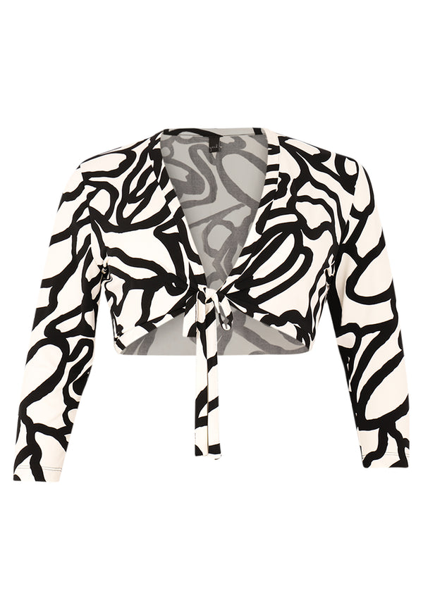 Yoek Bolero LIVIA - Ecru