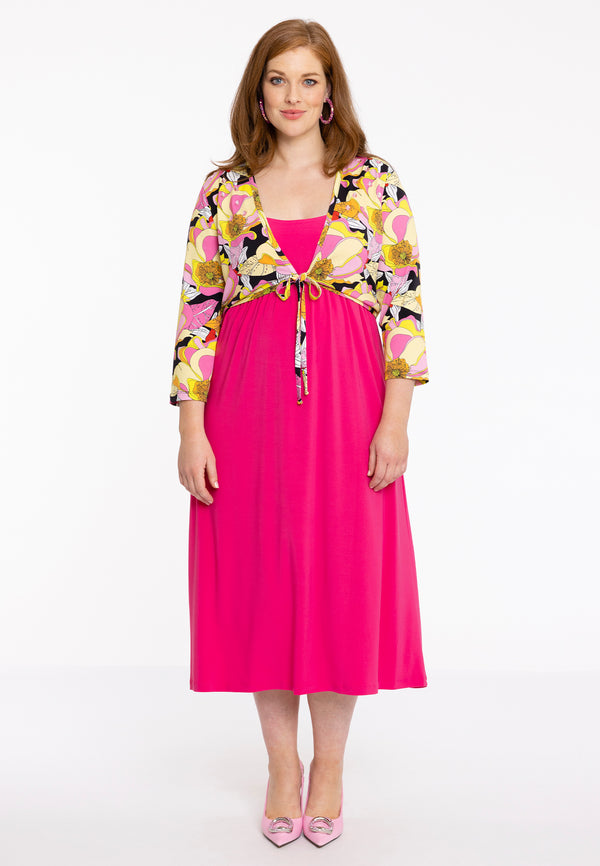 Yoek Bolero Met Strass ABBY - Zwart