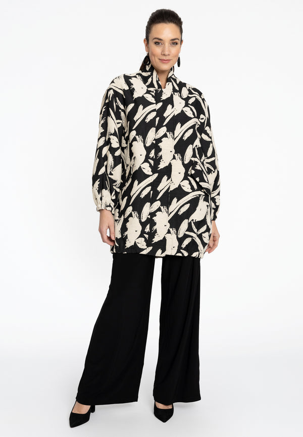 Yoek Bomber Lang GISELE - Zwart