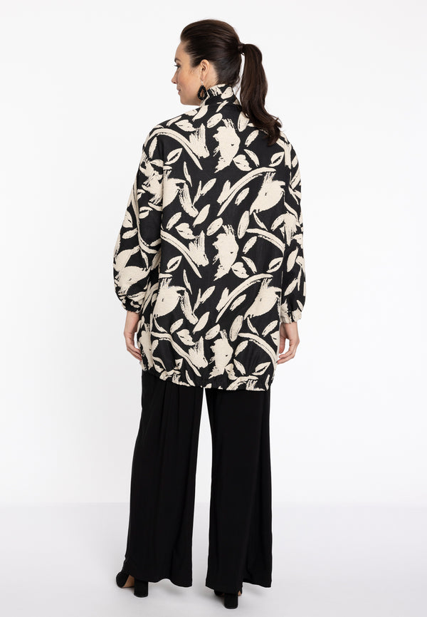 Yoek Bomber Lang GISELE - Zwart