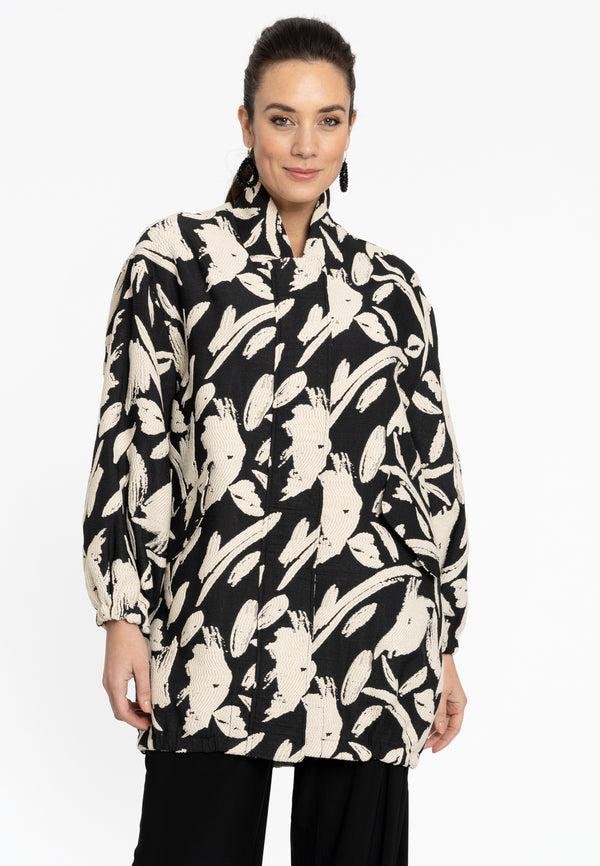 yoek Bomber lang GISELE - Zwart