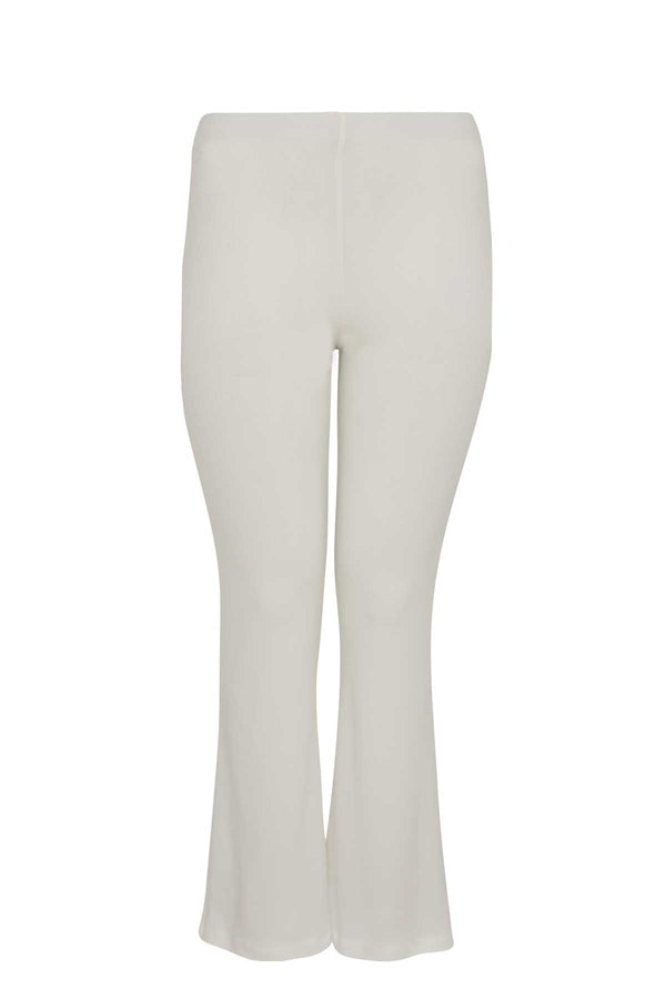 Yoek Broek Bootcut DOLCE - Ecru