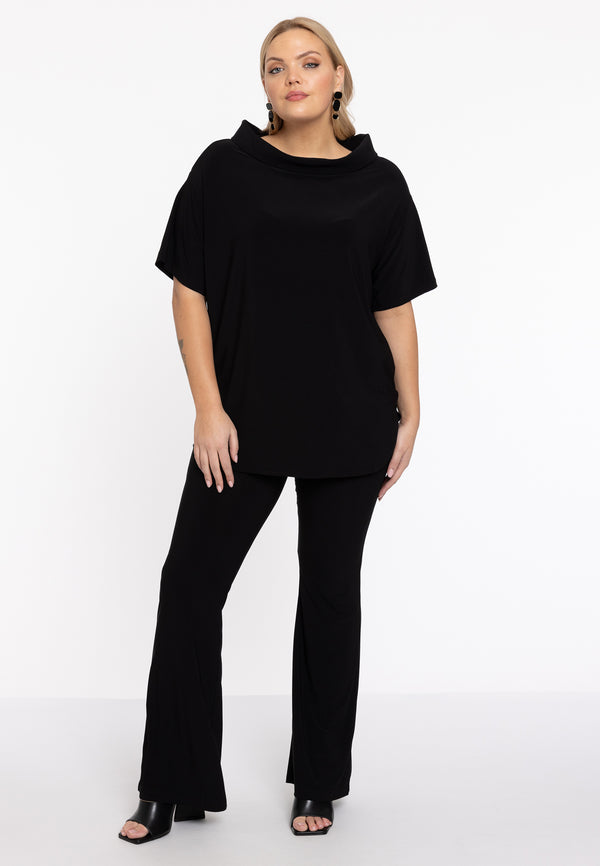 Yoek Broek Bootcut DOLCE - Zwart