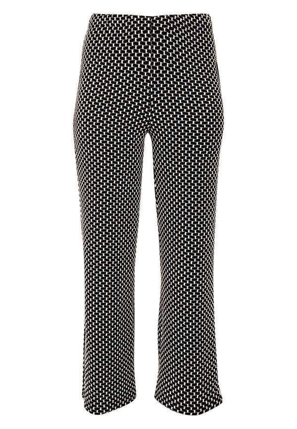 Yoek Broek JACQUARD KNIT - Zwart