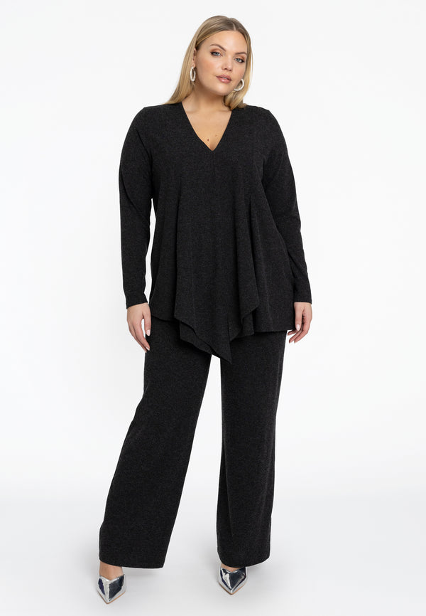 yoek Broek MELANGE - Grijs