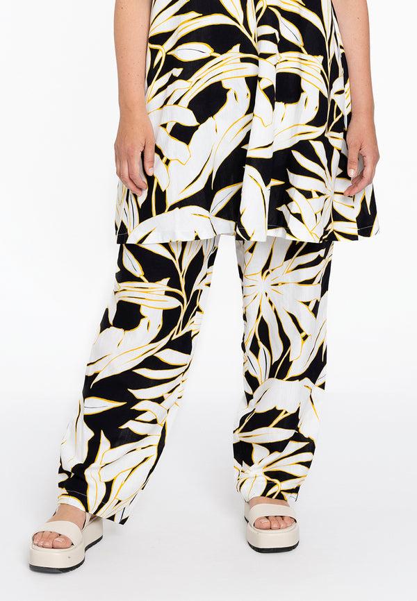 yoek Broek PALMIER - Zwart