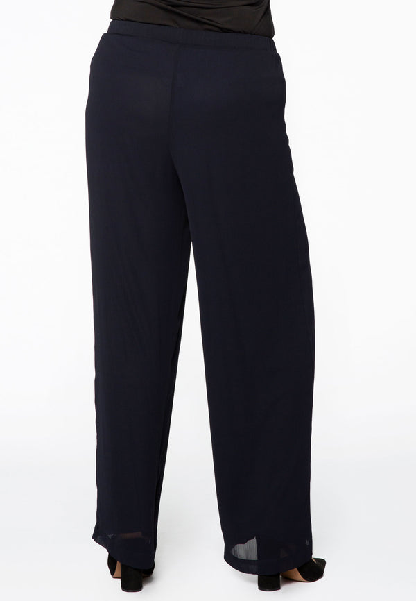 Yoek Broek Pantalon VOILE - Blauw
