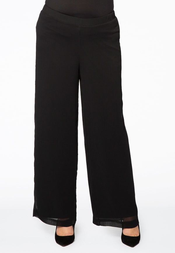 Yoek Broek Pantalon VOILE - Zwart