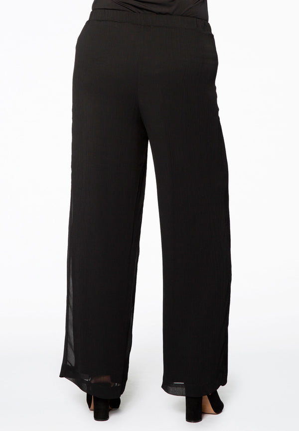 Yoek Broek Pantalon VOILE - Zwart