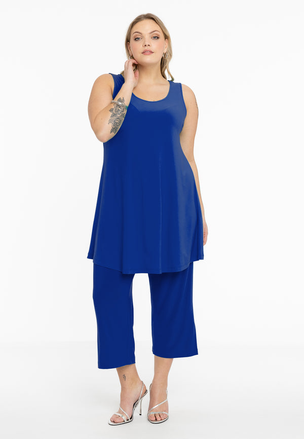 Yoek Broek Splitten 7/8 DOLCE - Indigo