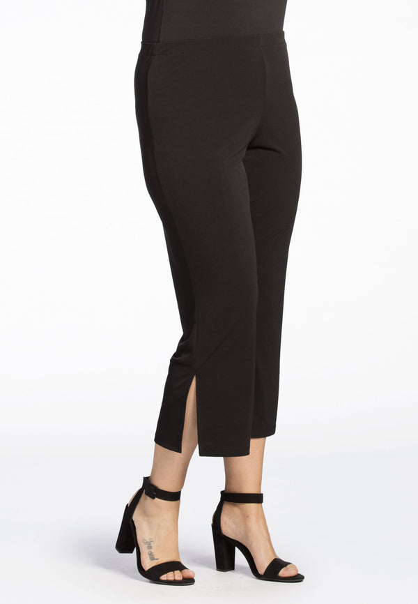 Yoek Broek Splitten 7/8 DOLCE - Zwart