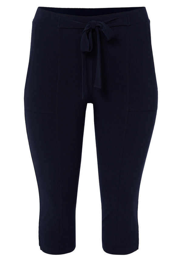 yoek Capri broek DOLCE - Blauw
