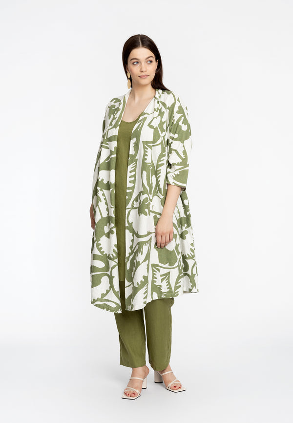 Yoek Cardi-blouse SAVINA - Wit