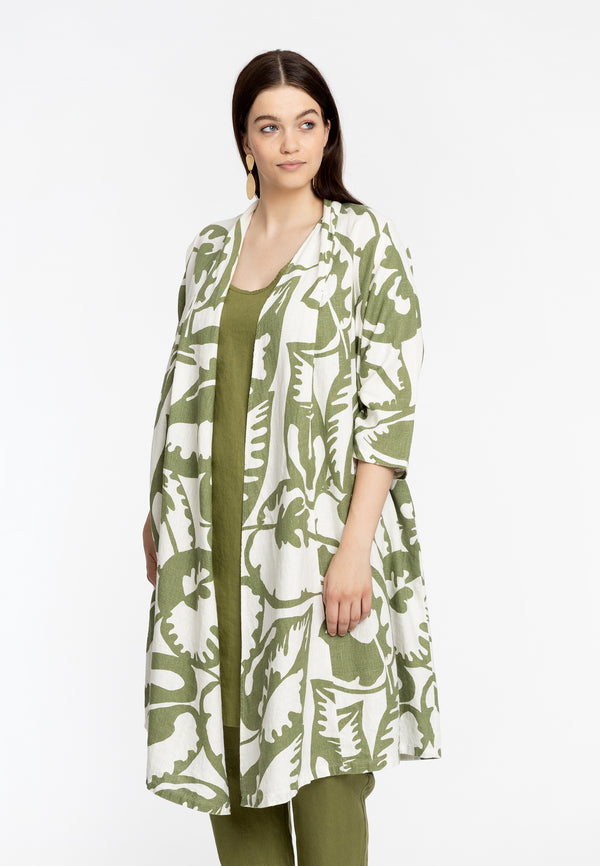 yoek Cardi-blouse SAVINA - Wit