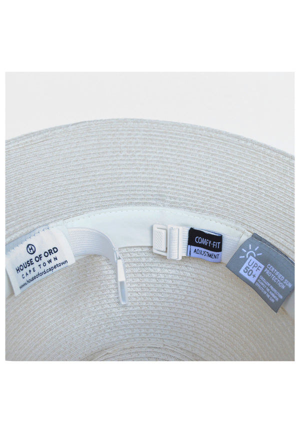 Yoek Fiona Fedora Ivory - Ecru