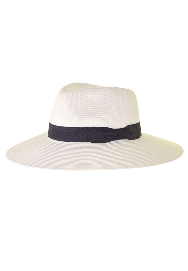 Yoek Fiona Fedora Ivory - Ecru