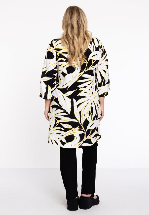 Yoek Jasje Met Rits PALMIER - Zwart