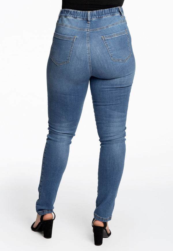 Yoek Jegging Skinny Denim - Indigo