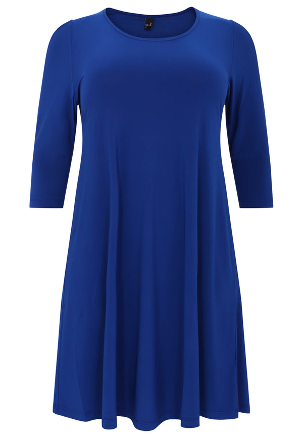 Yoek Jurk A-lijn DOLCE - Indigo