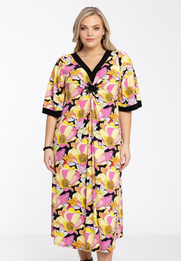 yoek Jurk ABBY - Zwart