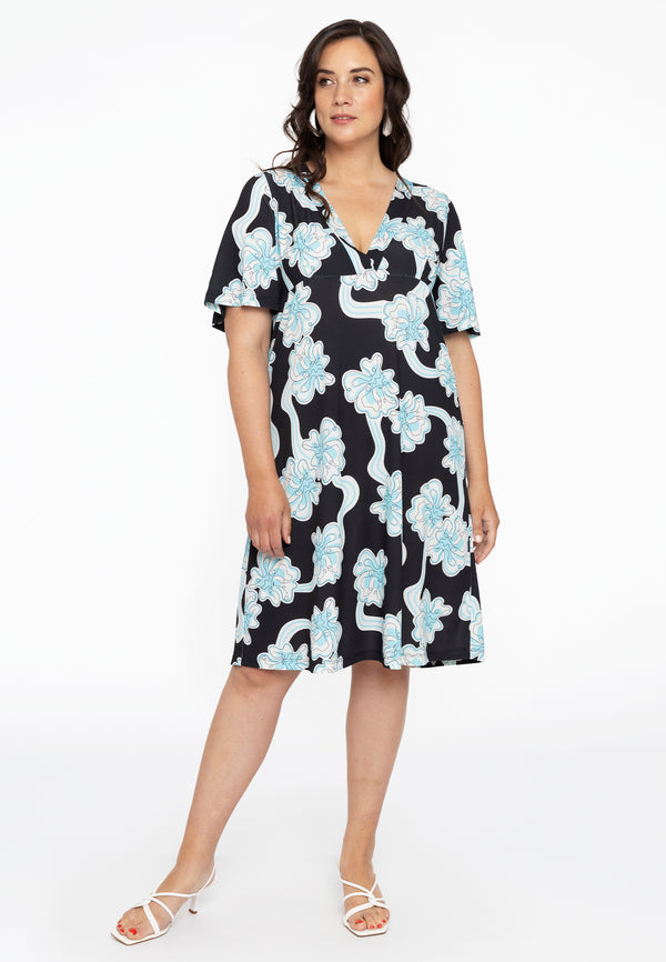 Yoek Jurk CALYPSO - Zwart