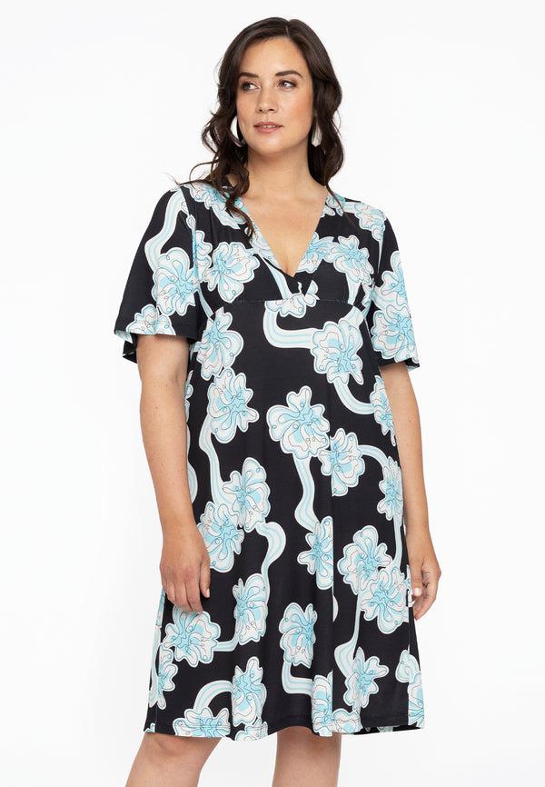 yoek Jurk CALYPSO - Zwart